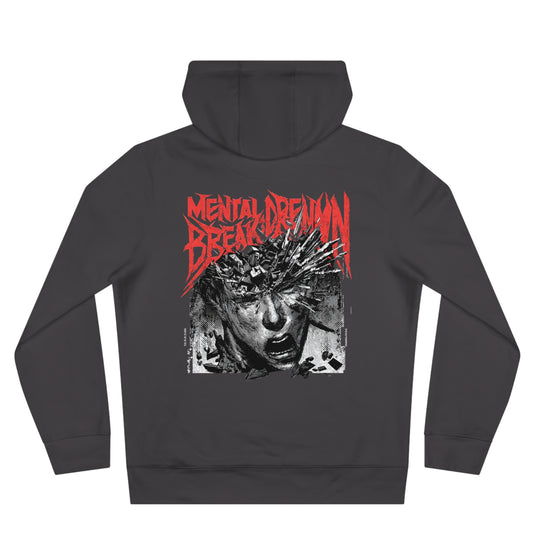 Sudadera "Mental Breakdown Breaker" | Hoodie Gráfico Unisex de Algodón | Arte Oscuro y Alternativo