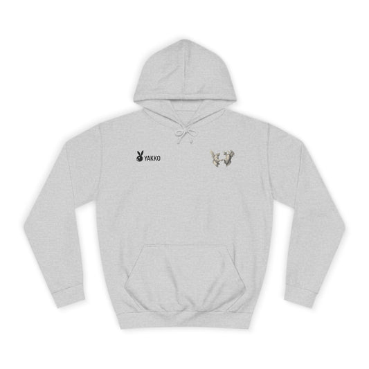 Sudadera "Pacto Celestial-Infernal" | Hoodie Ángel y Demonio Dándose la Mano | Equilibrio Dualidad | Arte Gótico Vintage