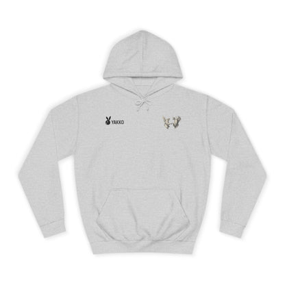 Sudadera "Pacto Celestial-Infernal" | Hoodie Ángel y Demonio Dándose la Mano | Equilibrio Dualidad | Arte Gótico Vintage