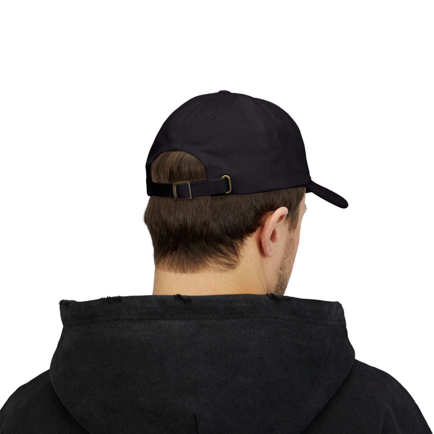 Gorra Clásica "YAKKO" Logo Conejo | Gorra Negra Unisex de Algodón | Estilo Urbano Minimalista | Ajustable y Moderna